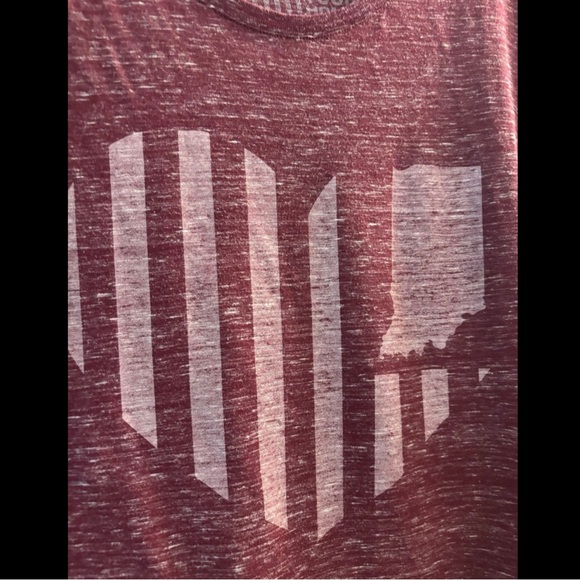 Indiana heart heathered crop t-shirt - Picture 4 of 5